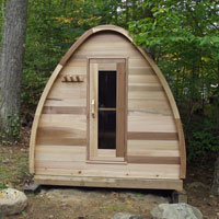 POD Sauna with Changeroom