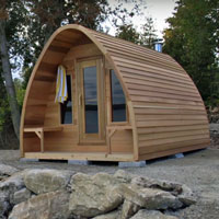 POD Sauna with Changeroom & Porch
