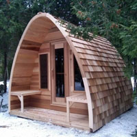 POD Sauna with Porch