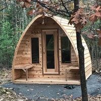 POD Sauna with Porch