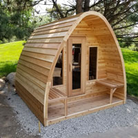POD Sauna with Changeroom & Porch