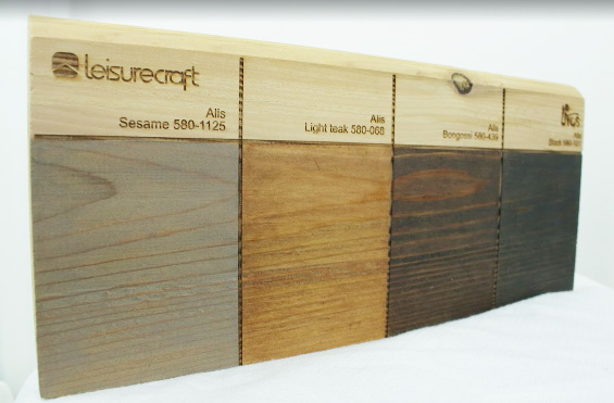 Livos Stain Sample Block for Showroom photo 2