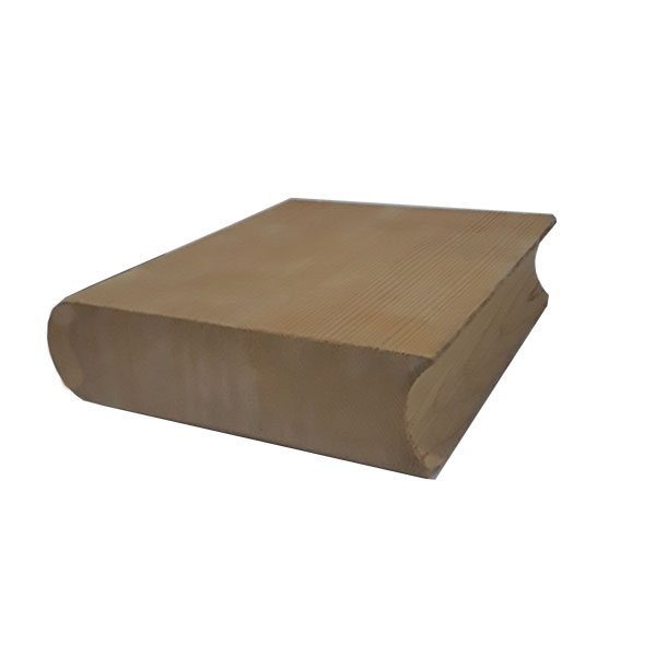 Clear Cedar Sauna Stave - Sample Block