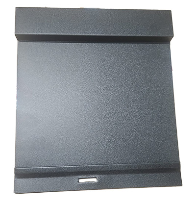 10" Black Metal Board & Batton Sample