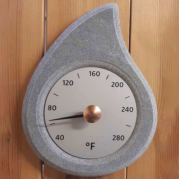 PISARAINEN, Soapstone Thermometer Farenheit