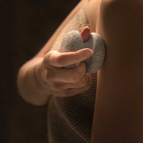 SAUNAJOY, Massage Stone