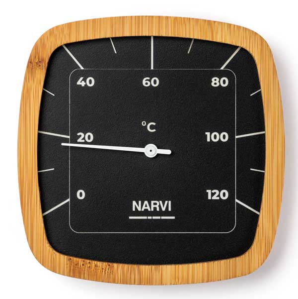 Narvi Black Thermometer Celsius photo 2