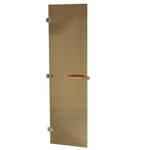 21-3/8" x 75-1/4" x 10mm Bronze Tempered Door photo 2