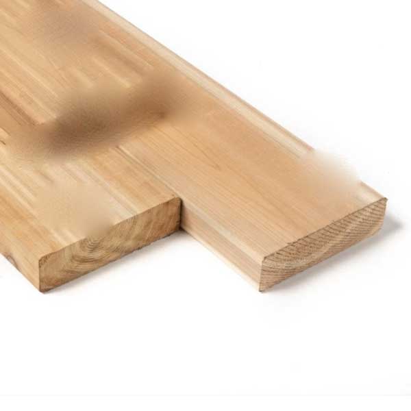 2x6 S4S Clear Cedar
