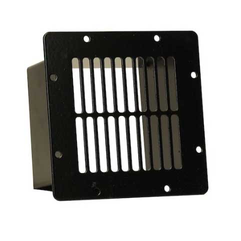 Insulated Sauna Wall Vent - Black