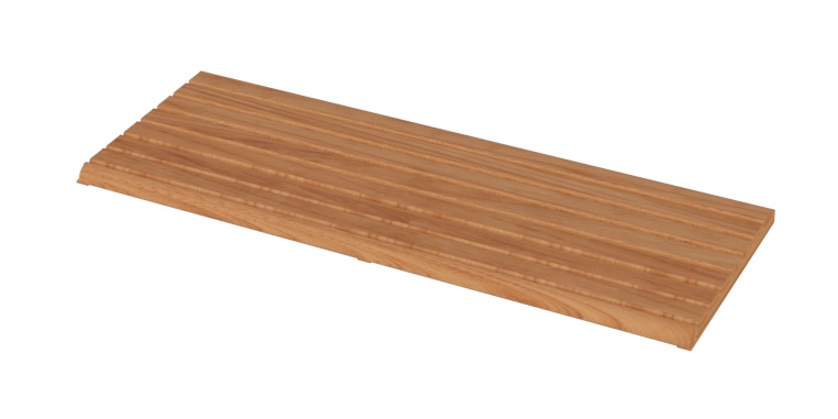 66-1/2" Assembled Top Bench (7 Boards & Quarter Round)