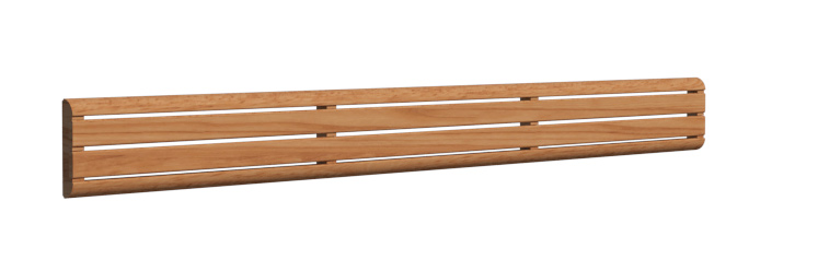 1-1/2"x2"x28" Cedar Bench Closure
