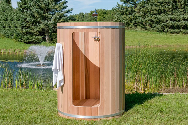 Rainbow Barrel Shower