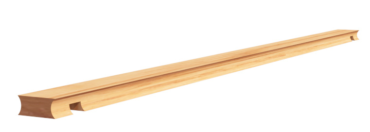79" Top Stave  (Concave on both sides)