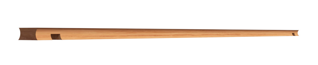2 x 4 x 83" Top Stave (3 1/4")
