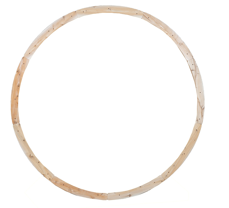 Trim Kit Only for Barrel Saunas (9pcs for 1 Side)