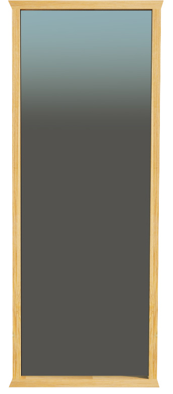 Front Wall Window with White Cedar Frame