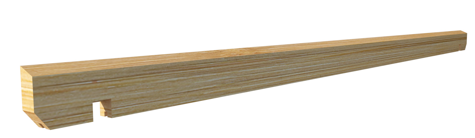 71" Wall Staves with Notch on Ends & 22.5 Angle for Sidewall Top