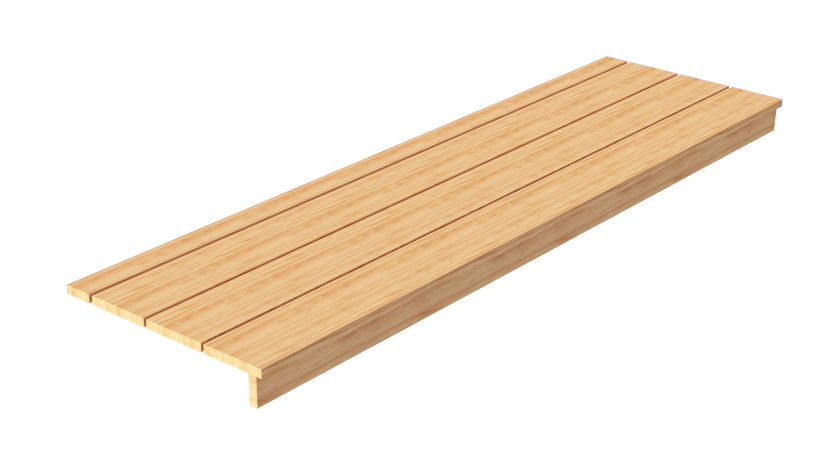  71" Pre Assembled  Bench (1"x6")