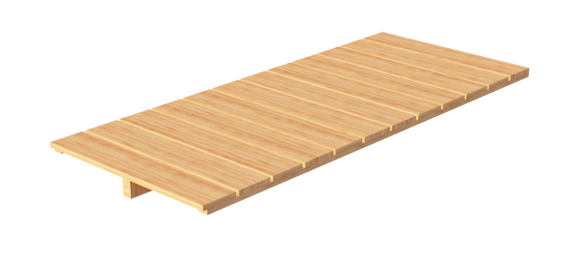 29-1/2" x 71" Flat Floor