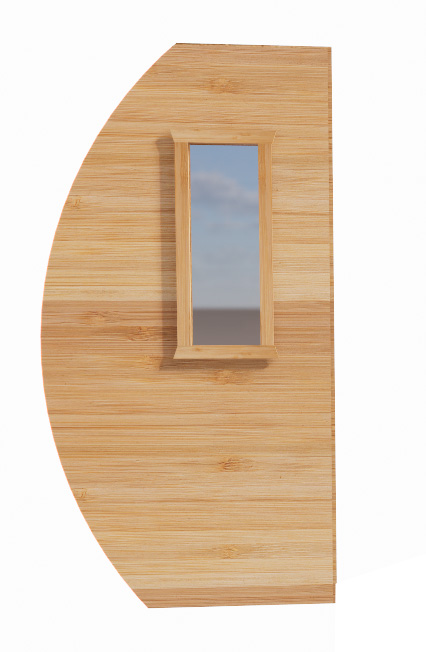Front Wall Side Section (with window installed)