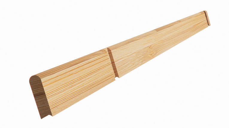 94-1/2" Stave Notched for Left Side
