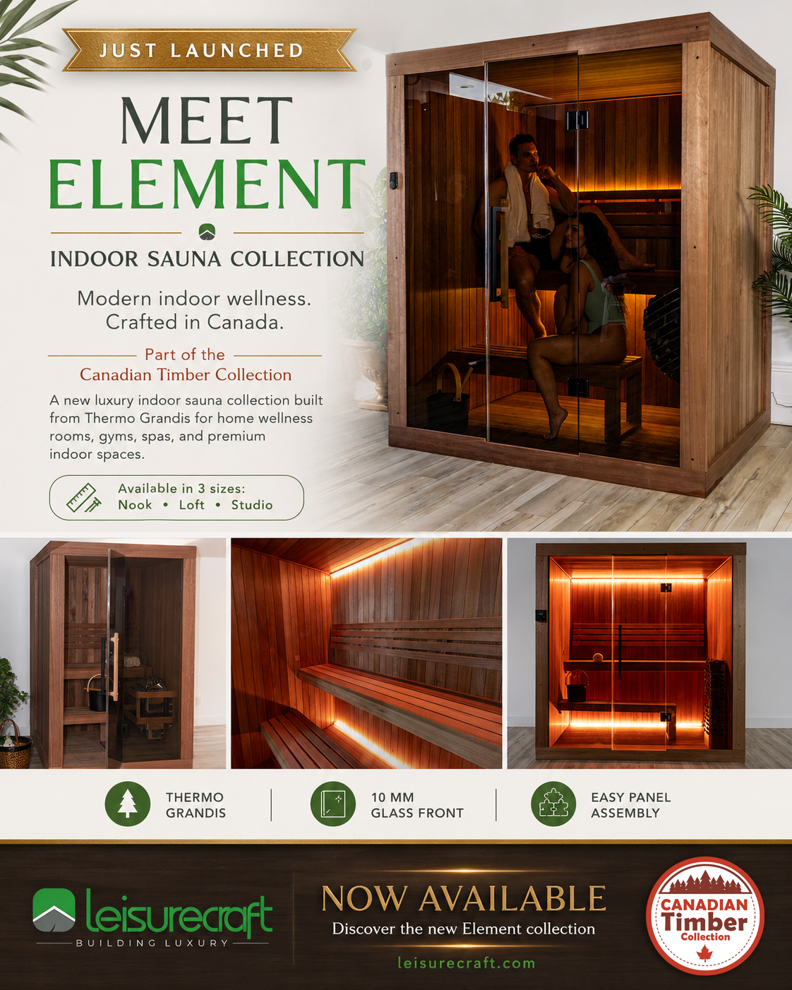 CT Element Indoor Sauna photo 12