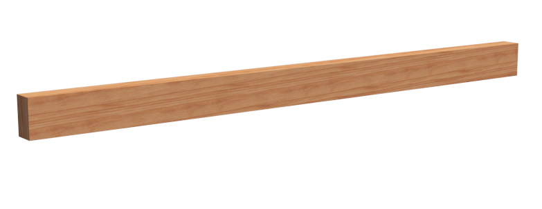 2"x 3"x 40" - Front/Back Floor Support