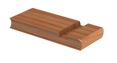 12" - Short Bottom Staves  (Dado at 1 end)