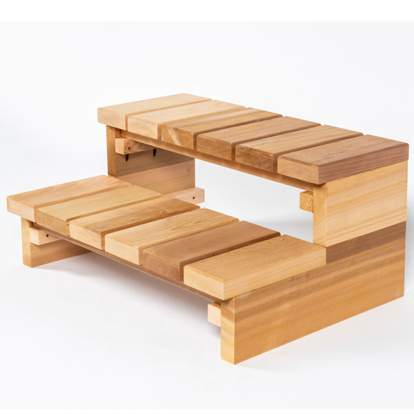 2 Tier Step with Straight Top Tread photo 2