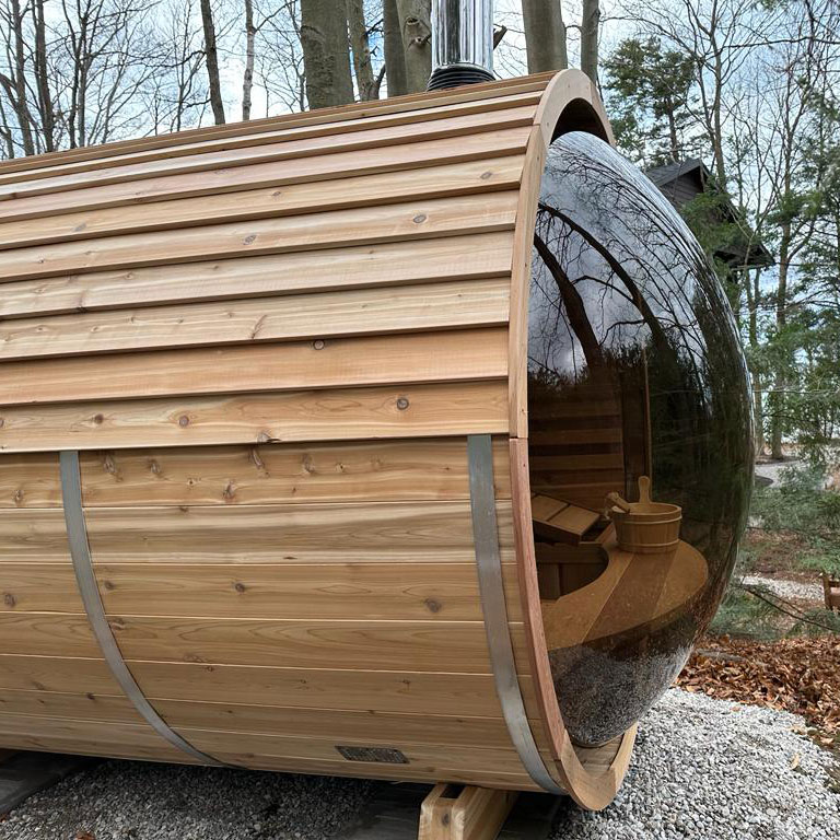 Panoramic Barrel Sauna photo 2