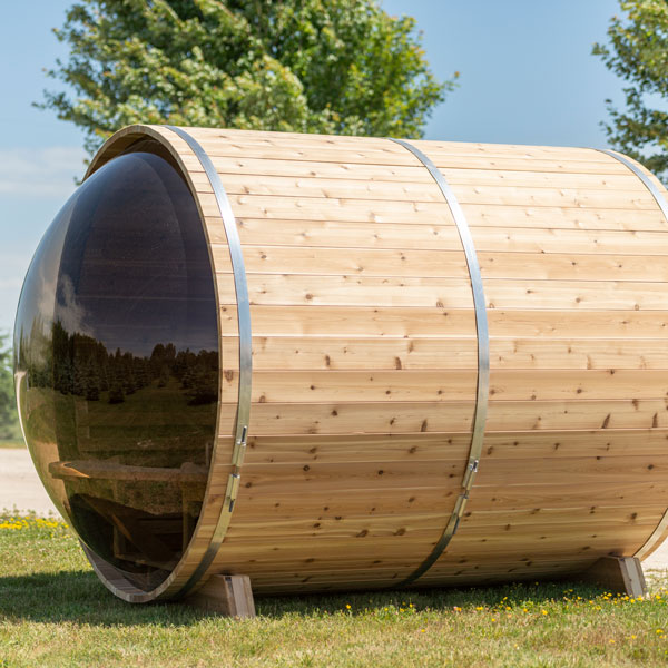 Panoramic Barrel Sauna photo 3
