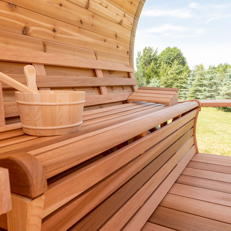 Panoramic Barrel Sauna photo 6