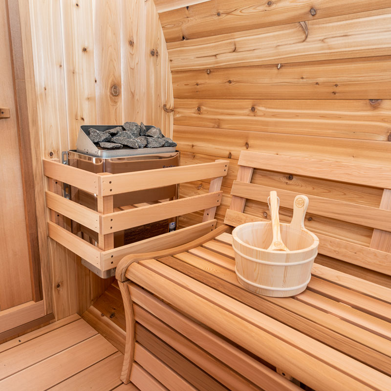 Panoramic Barrel Sauna photo 8