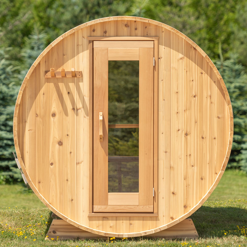 Panoramic Barrel Sauna photo 12