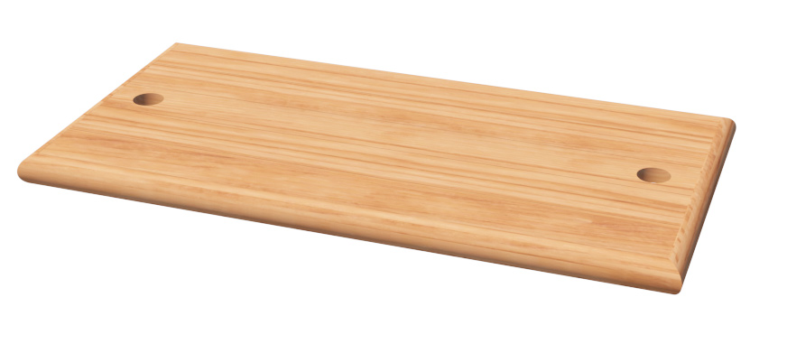 Assembled Bar Top with 2 Holes