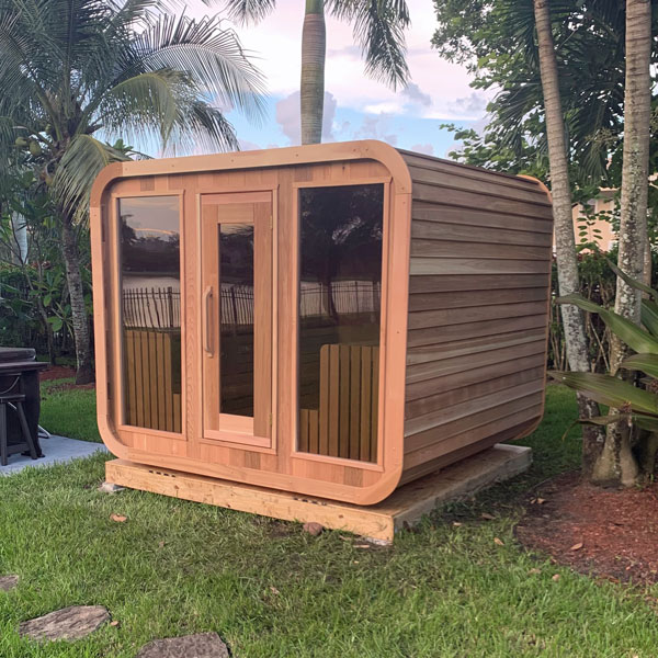 8'x7' (244x214cm) Luna Sauna Package