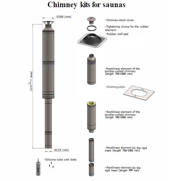 Chimney Set for out the Top photo 2