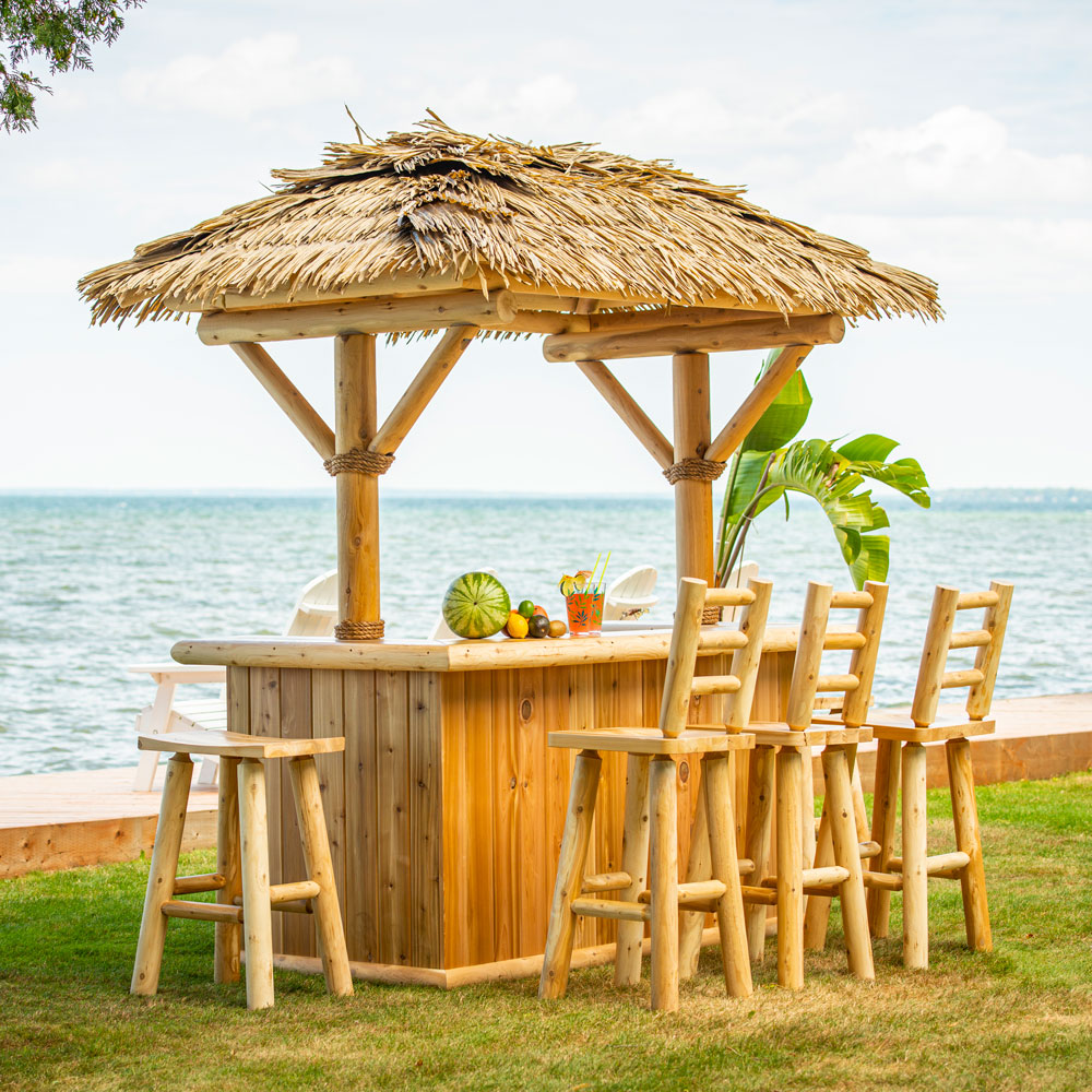 Tropical Paradise Tiki Bar - LeisureCraft