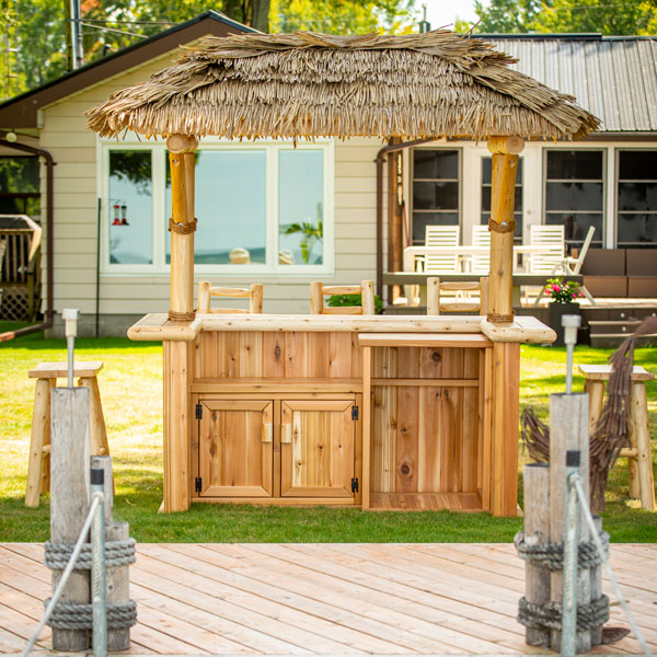 Tropical Paradise Tiki Bar - LeisureCraft
