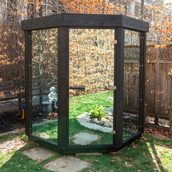 Pure Cube Trinity Sauna - Knotty Red Cedar photo 3