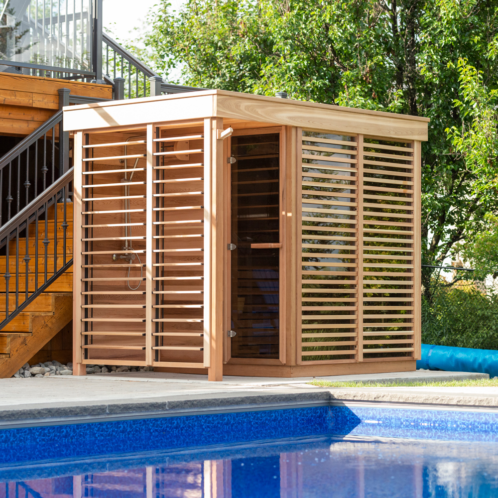 Pure Cube Outdoor Original Sauna
