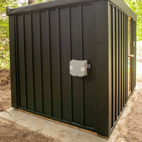 Wellness Serenity Pure Cube Sauna - Knotty Red Cedar photo 7