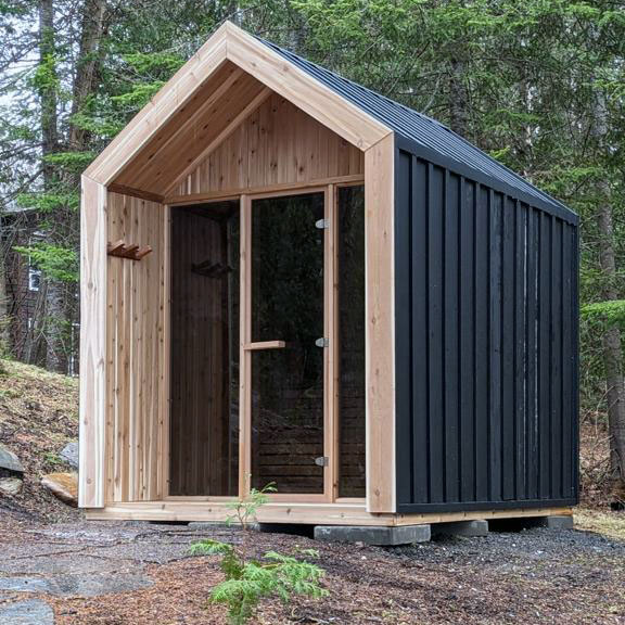 Pure Cube Hudson Sauna - Knotty Red Cedar photo 3