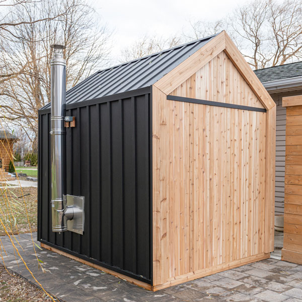 Pure Cube Hudson Sauna - Knotty Red Cedar photo 5