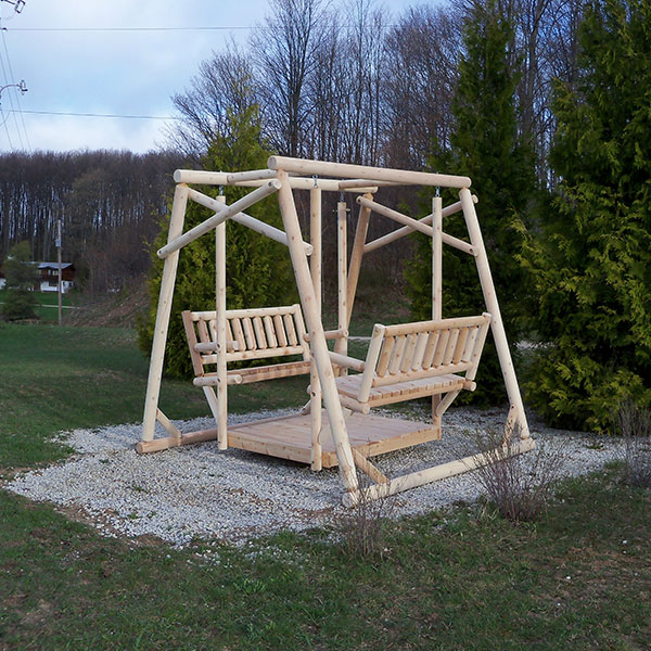 Old Fashion Log Swing photo 2
