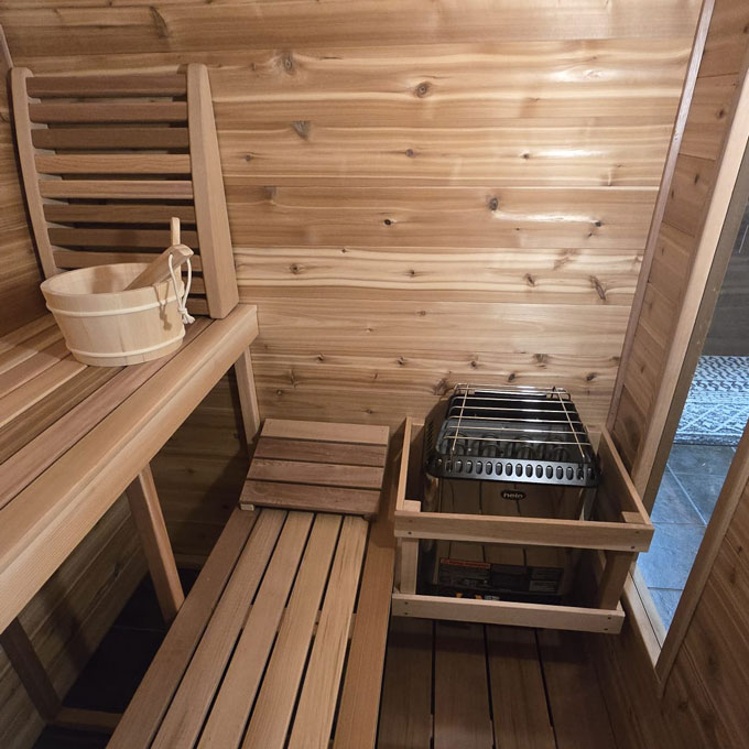 Indoor Cabin Sauna photo 3