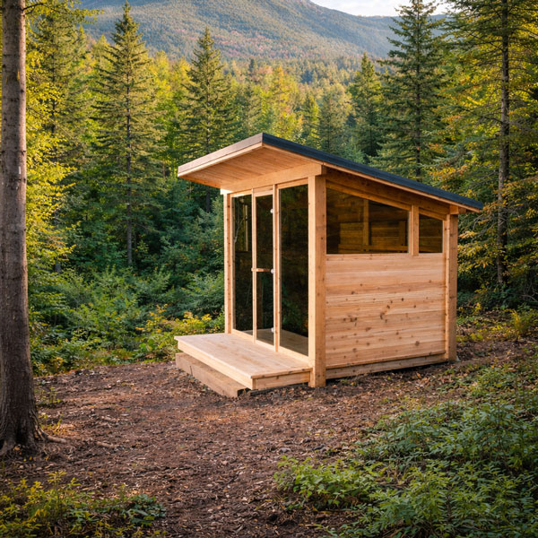Pure Cube Mountain View Sauna