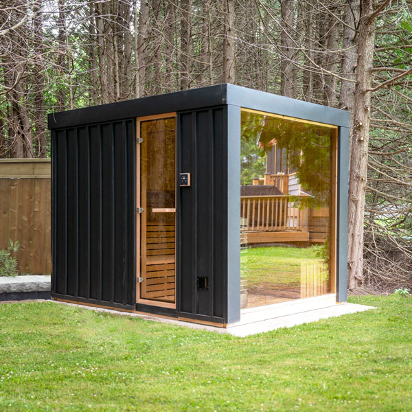 Pure Cube Neptune Sauna - Knotty Red Cedar photo 3