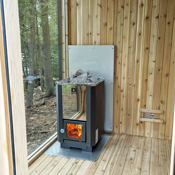 Pure Cube Neptune Sauna - Knotty Red Cedar photo 9
